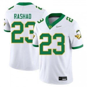 Oregon Ducks #23 White Ahmad Rashad Men Elite University Football High-Performance Jersey 468A4e71