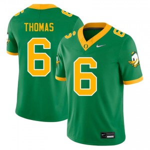 UO Ducks Green #6 De'Anthony Thomas Men Game-Ready College Football Embroidered Jersey 7W54Ll18