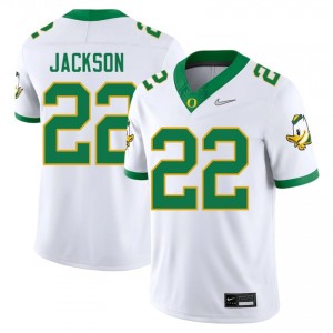 Oregon Ducks #22 White Devin Jackson Men Elite University Football High-Performance Jersey 0ke2bK66