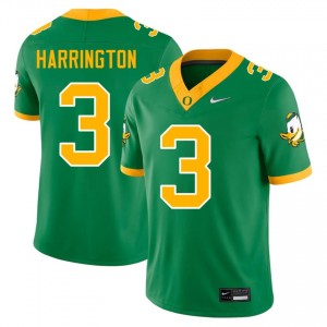 #3 Green Oregon Ducks Men Joey Harrington Premium Stitched College Football Jersey R0XAhK96