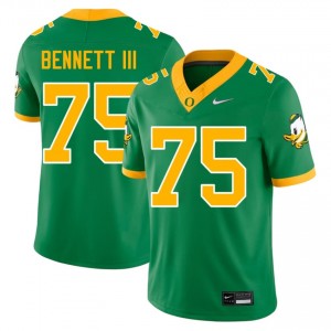 Men #75 Michael Bennett III Green Oregon High School Football Team-Issued Stitched Jersey hX6Rdp31