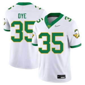White Oregon Ducks #35 Troy Dye Men College Durable Football Pro-Stitched Jersey SbN5Hs85