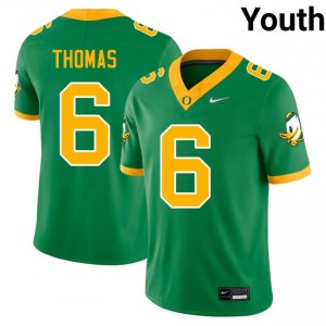 De'Anthony Thomas #6 Green Ducks Youth High School Football Pro-Grade Embroidered Jersey 101iT452