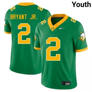 University of Oregon #2 Green Gary Bryant Jr. Youth Elite NCAA Football High-Performance Jersey n3Gc3h44